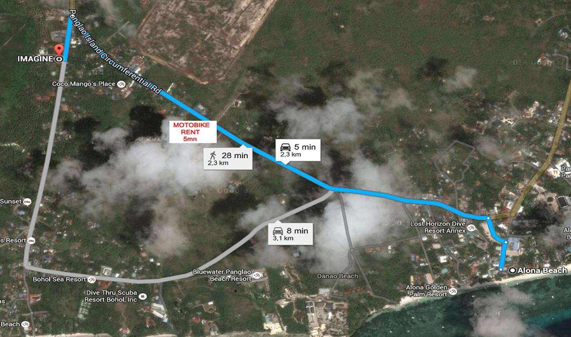Imagine Bohol Hotell Panglao Eksteriør bilde